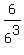 6%2F6%5E3