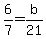 6%2F7+=+b%2F21