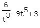 6%2Ft%5E3-9t%5E5%2B3
