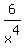 6%2Fx%5E4
