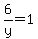 6%2Fy=1