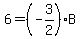6=%28-3%2F2%29%2AB