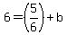 6=%285%2F6%29%2Bb