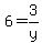 6=3%2Fy