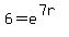 6=e%5E%287r%29