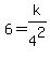 6=k%2F4%5E2