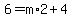 6=m%2A2%2B4