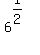 6%5E%281%2F2%29
