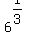 6%5E%281%2F3%29