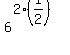 6%5E%282%281%2F2%29%29