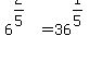 6%5E%282%2F5%29+=+36%5E%281%2F5%29