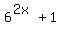 6%5E%282x%29%2B1