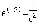 6%5E-2=1%2F6%5E2