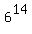 6%5E14