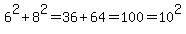 6%5E2%2B8%5E2=36%2B64=100=10%5E2