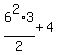 6%5E2%2F2%2A3+%2B+4