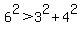 6%5E2%3E3%5E2%2B4%5E2
