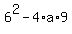 6%5E2-4%2Aa%2A9