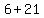 6+%2B+21