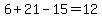 6+%2B+21++-++15+=+12