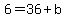 6+=+36%2Bb