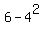 6+-+4%5E2