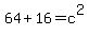 6+4+%2B+1+6+=++c++%5E+2