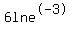 6+ln+e%5E-3
