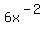 6+x%5E%28-2%29