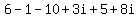6-1-10%2B3i%2B5%2B8i