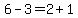 6-3=2%2B1%29