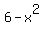 6-x%5E2++