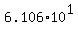 6.106+%2A+10%5E1