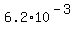 6.2%2A10%5E%28-3%29
