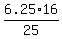 6.25%2A16%2F25