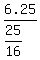 6.25%2F%2825%2F16%29
