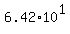 6.42%2A10%5E1
