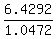 6.4292%2F1.0472