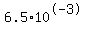 6.5%2A10%5E-3