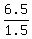 6.5%2F1.5