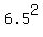 6.5%5E2