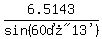 6.5143%2Fsin%28%2260%B013%27%22%29