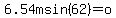 6.54msin%2862%29=o