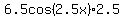 6.5cos%282.5x%29%2A2.5