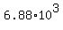 6.88%2A10%5E3