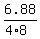 6.88%2F%284%2A8%29