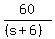 60%2F%28%28s%2B6%29%29