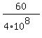60%2F%284%2A10%5E8%29