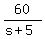 60%2F%28s%2B5%29