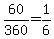 60%2F360=1%2F6